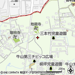 愛知県春日井市牛山町2055周辺の地図