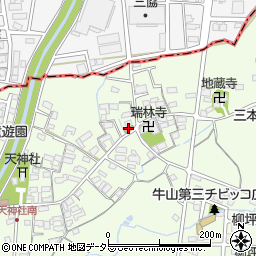 郷中公会堂周辺の地図
