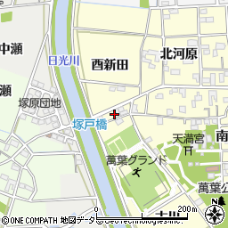 愛知県一宮市萩原町戸苅酉新田45周辺の地図
