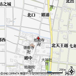 愛知県一宮市大和町於保郷中2471周辺の地図