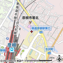 滋賀県彦根市古沢町497周辺の地図