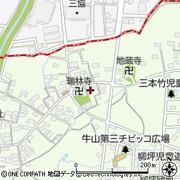 愛知県春日井市牛山町1361周辺の地図