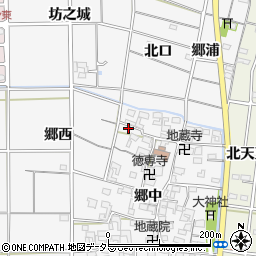 愛知県一宮市大和町於保郷中2537周辺の地図