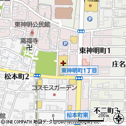 三菱ＵＦＪ銀行バロー高蔵寺店 ＡＴＭ周辺の地図