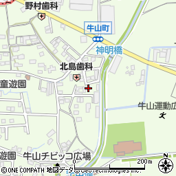 愛知県春日井市牛山町1856-14周辺の地図
