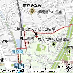 愛知県春日井市牛山町347周辺の地図