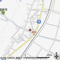 兵庫県朝来市物部600周辺の地図