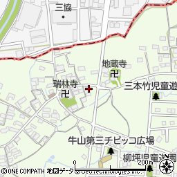 愛知県春日井市牛山町1355周辺の地図