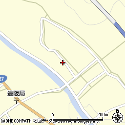 兵庫県丹波市青垣町山垣893周辺の地図