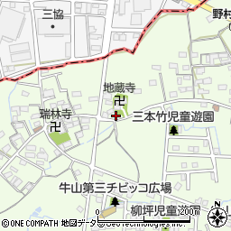 愛知県春日井市牛山町1455周辺の地図