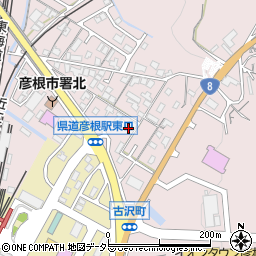 滋賀県彦根市古沢町477周辺の地図