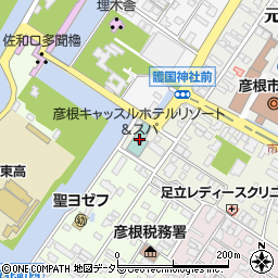 彦根キャッスル リゾート&スパ　売店周辺の地図