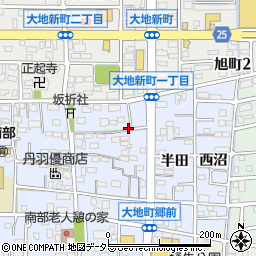 愛知県岩倉市大地町郷内1217周辺の地図