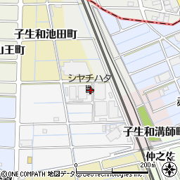 愛知県稲沢市子生和神明町28周辺の地図