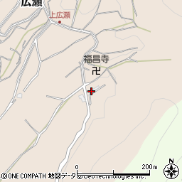 京都府船井郡京丹波町広瀬森迫周辺の地図
