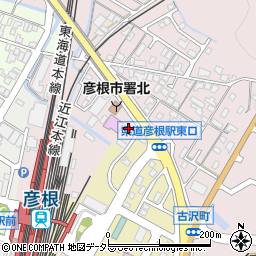 滋賀県彦根市古沢町501周辺の地図