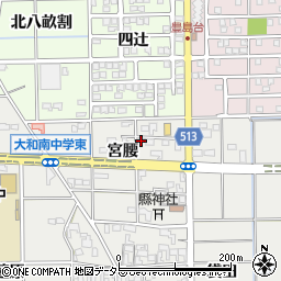 愛知県一宮市大和町南高井宮腰65周辺の地図