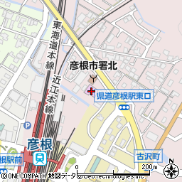 滋賀県彦根市古沢町500周辺の地図