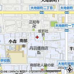 愛知県岩倉市大地町郷内1181周辺の地図