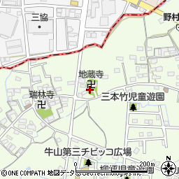 愛知県春日井市牛山町1458周辺の地図