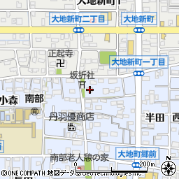 愛知県岩倉市大地町郷内1225周辺の地図
