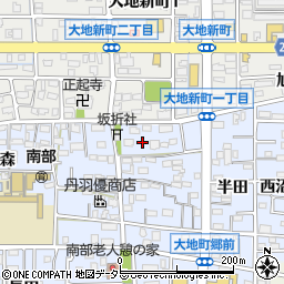 愛知県岩倉市大地町郷内1223周辺の地図