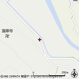 京都府南丹市美山町長谷湯ケ谷21周辺の地図