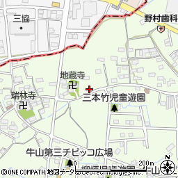 愛知県春日井市牛山町1460周辺の地図