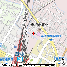 滋賀県彦根市古沢町498周辺の地図