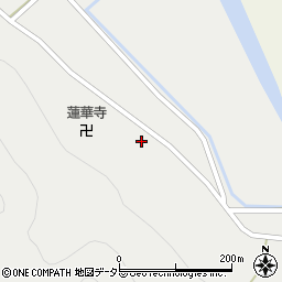 京都府南丹市美山町長谷湯ケ谷1周辺の地図