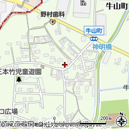 愛知県春日井市牛山町1840周辺の地図