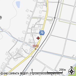 兵庫県朝来市物部574周辺の地図