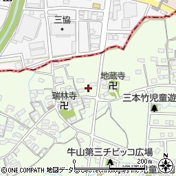 愛知県春日井市牛山町1353周辺の地図