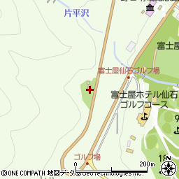 箱根町　仙石原・乙女観光案内所周辺の地図
