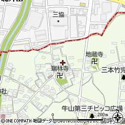 愛知県春日井市牛山町1423周辺の地図