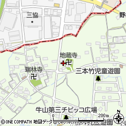 愛知県春日井市牛山町1453周辺の地図