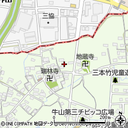 愛知県春日井市牛山町1425周辺の地図
