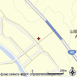 兵庫県丹波市青垣町山垣874周辺の地図