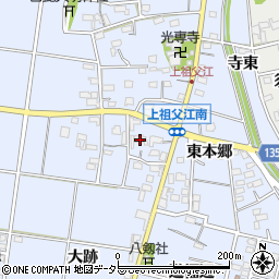 愛知県一宮市上祖父江東本郷15周辺の地図