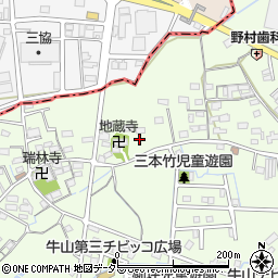 愛知県春日井市牛山町1464周辺の地図