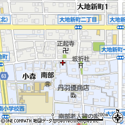 愛知県岩倉市大地町郷内1145周辺の地図