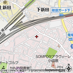 飯山アパート周辺の地図
