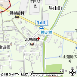 愛知県春日井市牛山町1851周辺の地図