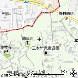 愛知県春日井市牛山町1470周辺の地図