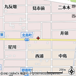 愛知県岩倉市北島町壱丁田周辺の地図