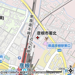 滋賀県彦根市古沢町512-2周辺の地図