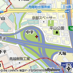愛知県一宮市丹陽町三ツ井墓南周辺の地図