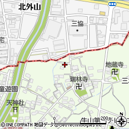 愛知県春日井市牛山町1407周辺の地図