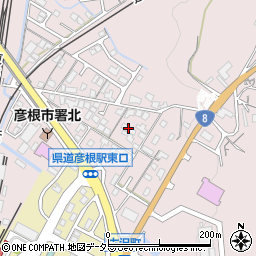 滋賀県彦根市古沢町468周辺の地図