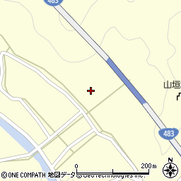 兵庫県丹波市青垣町山垣868周辺の地図